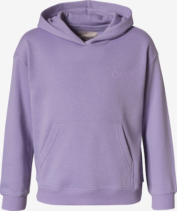 KIDS ONLY Sweatshirt 'Every' in Purple: front