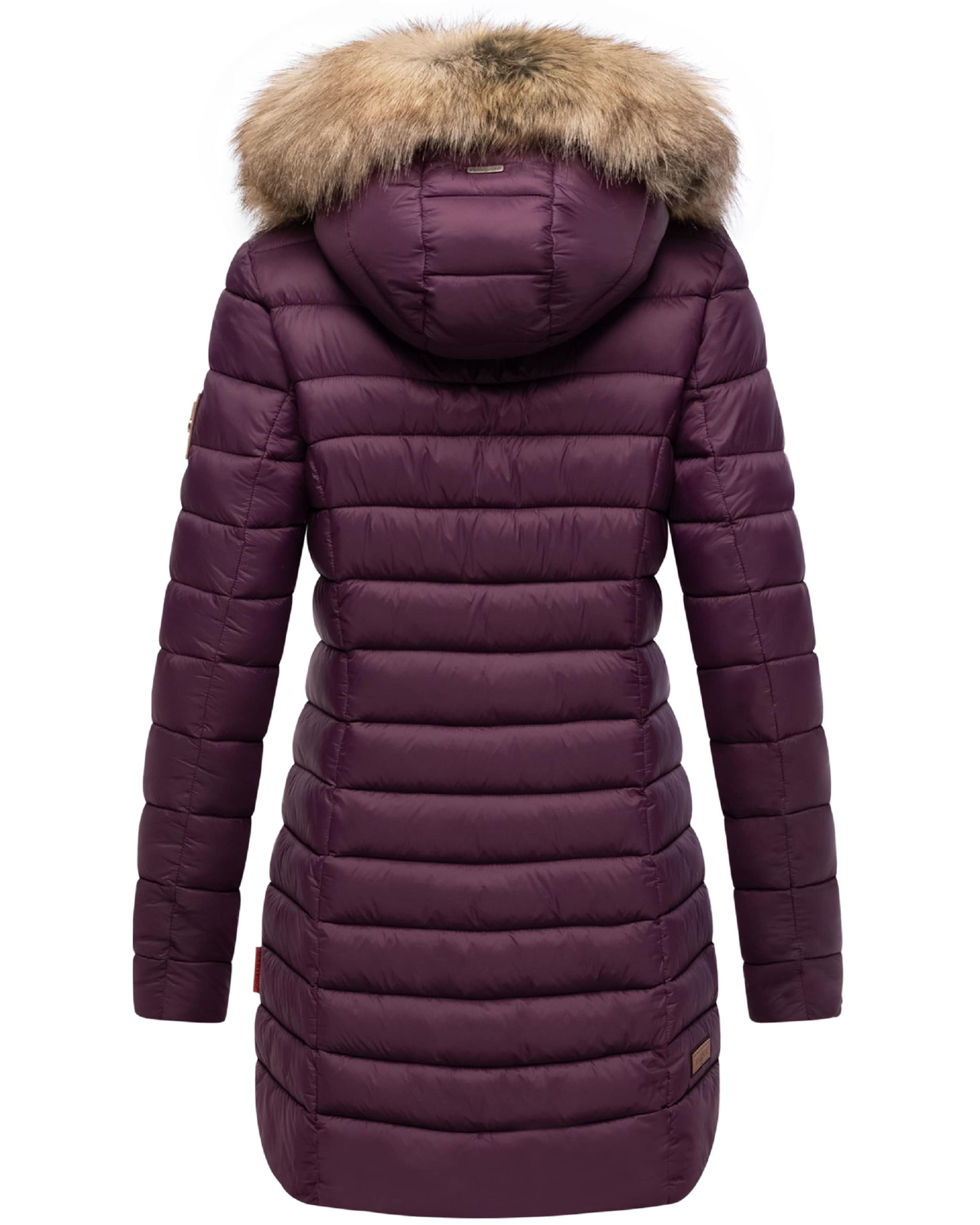 purpurinė MARIKOO Žieminis paltas 'Rose'