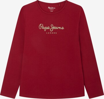Pepe Jeans - Camiseta 'Hana' en rojo: frente