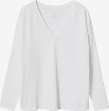 MANGO Shirt 'SACOV' in White: front