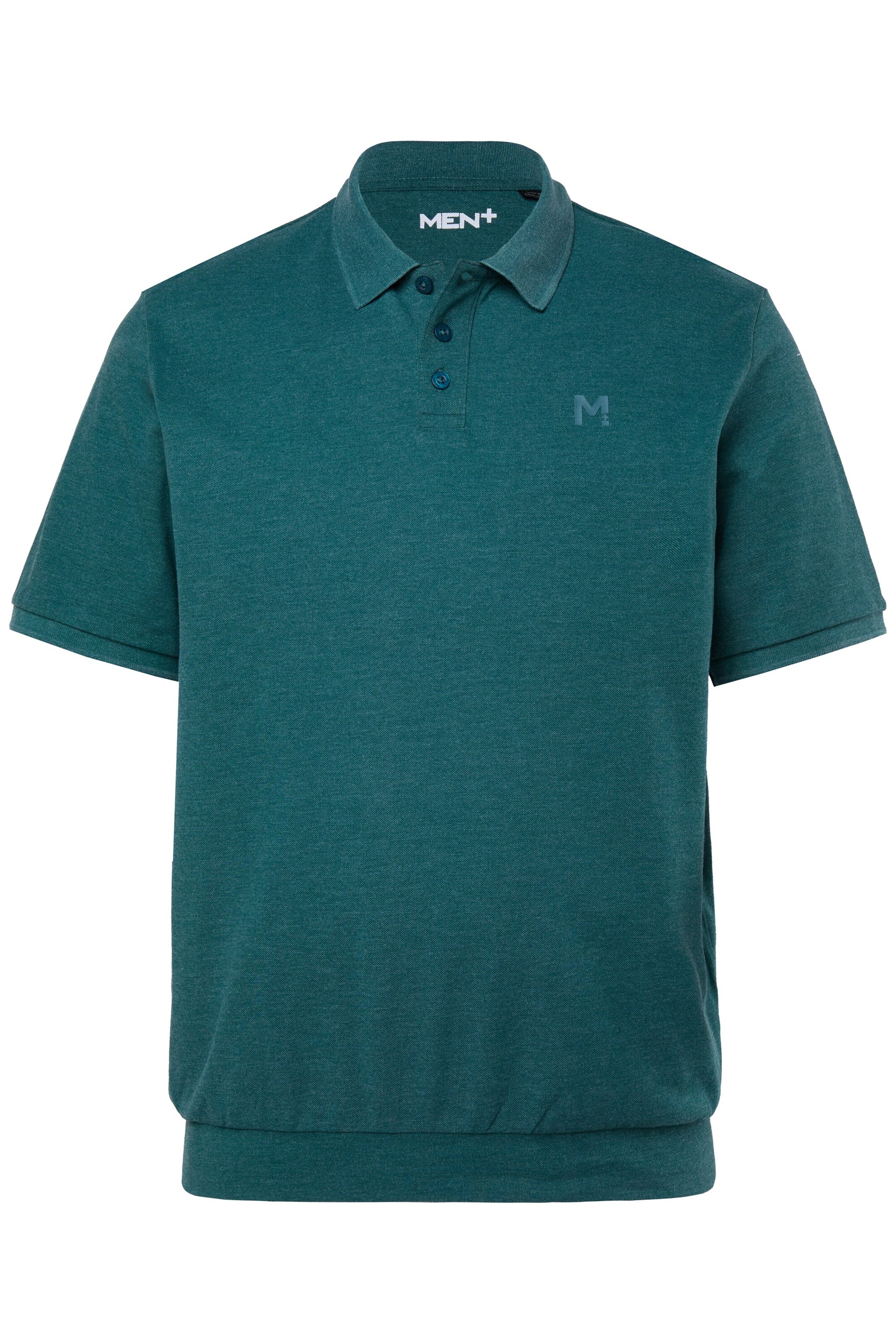 Men Plus Shirt in Grün: Vorderseite