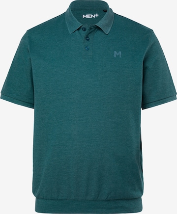 Men Plus Shirt in Grün: Vorderseite