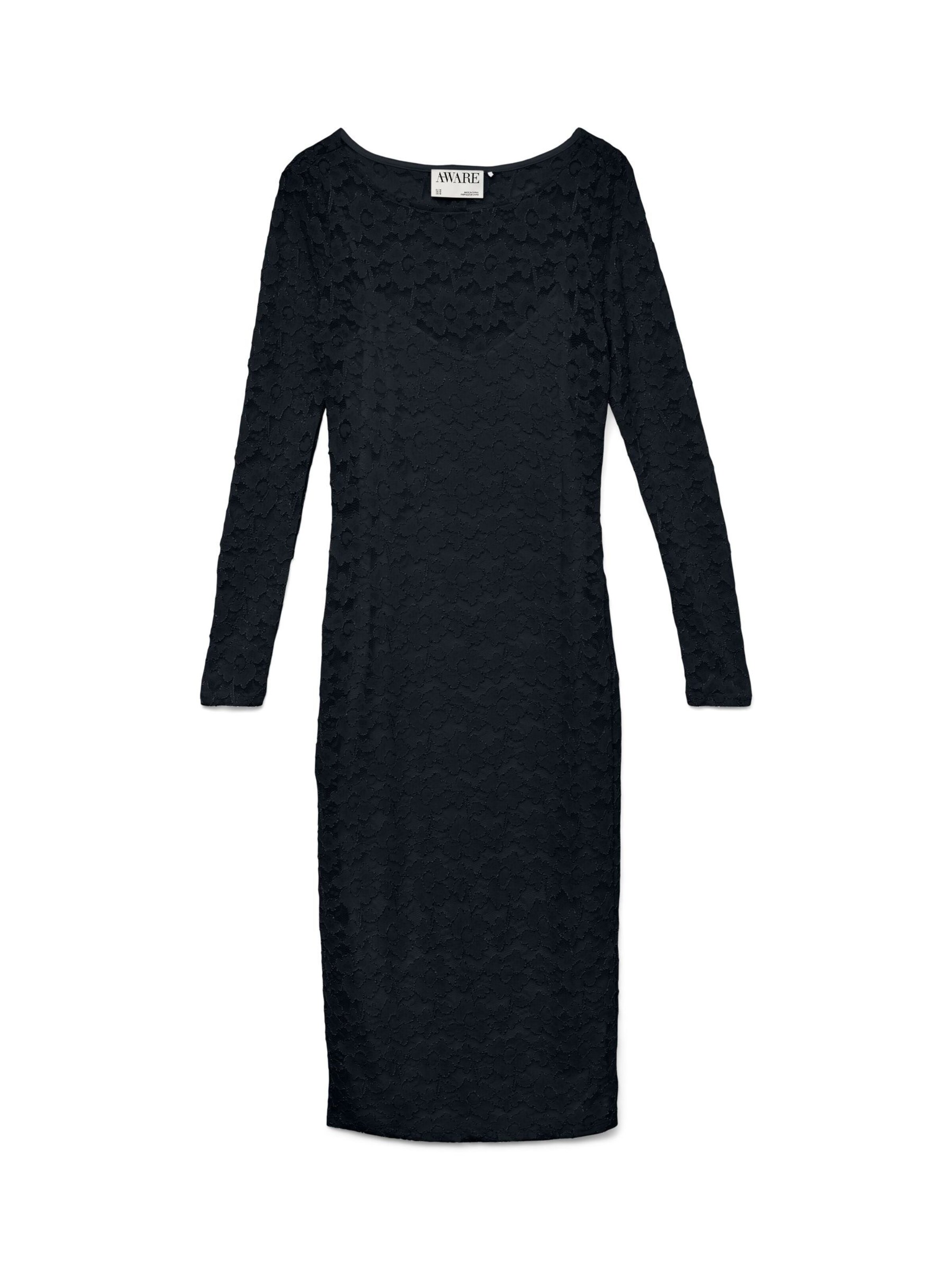 VERO MODA Kjole i sort: forside