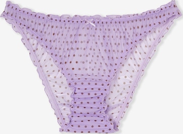 ETAM Slip 'Nora' in Braun: Vorderseite