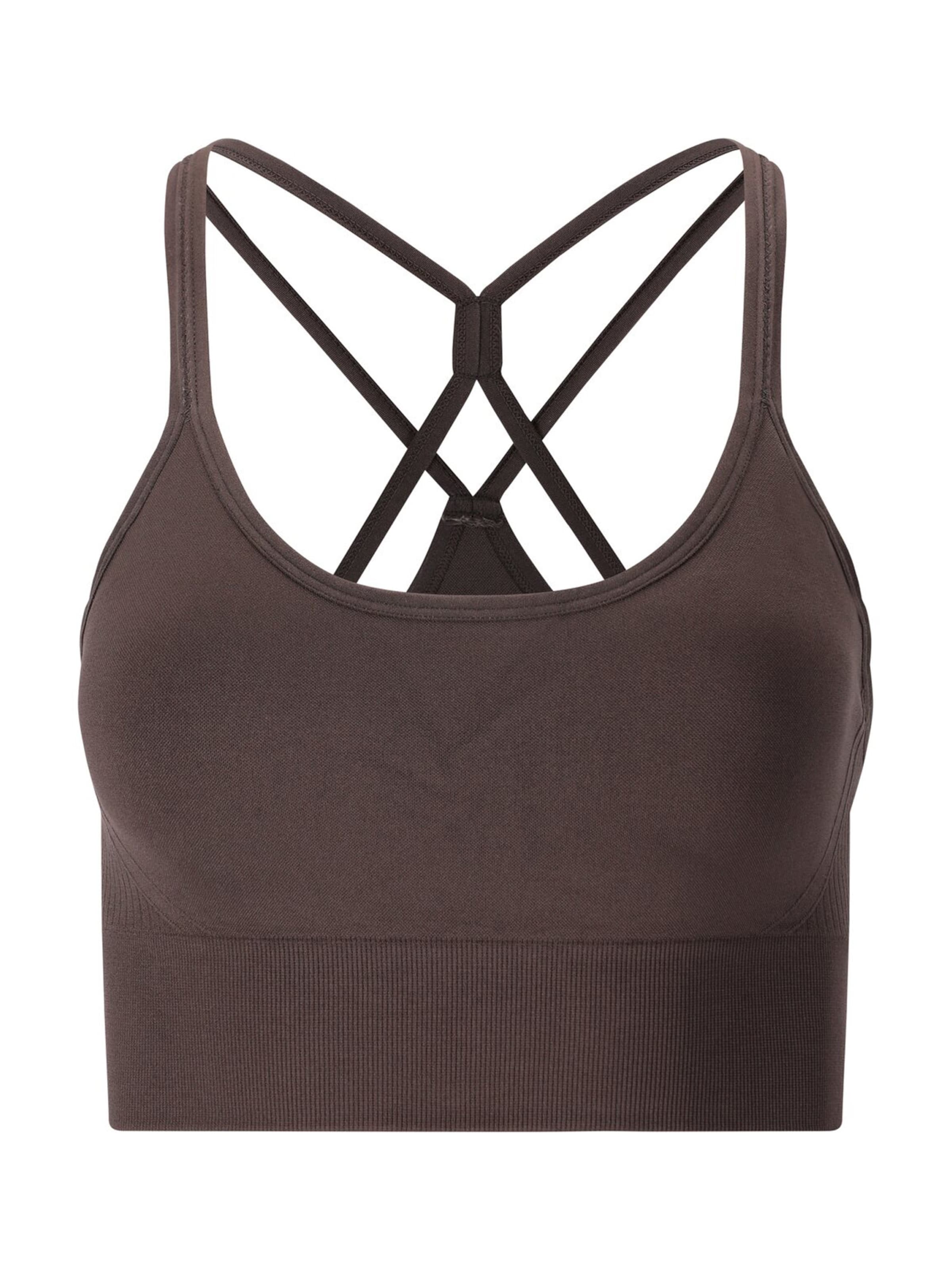 Athlecia Bralette Sports Bra 'Foan V3' in Grey: front