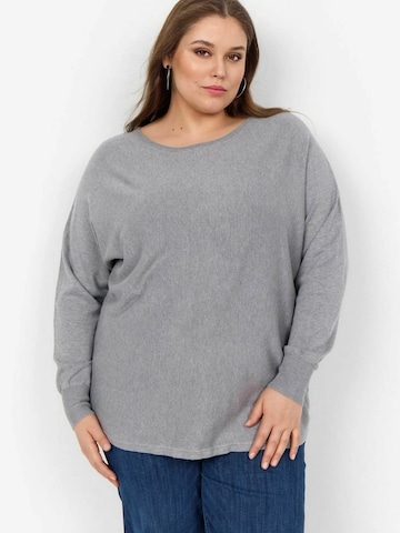 Wasabi Concept Pullover i grå: forside