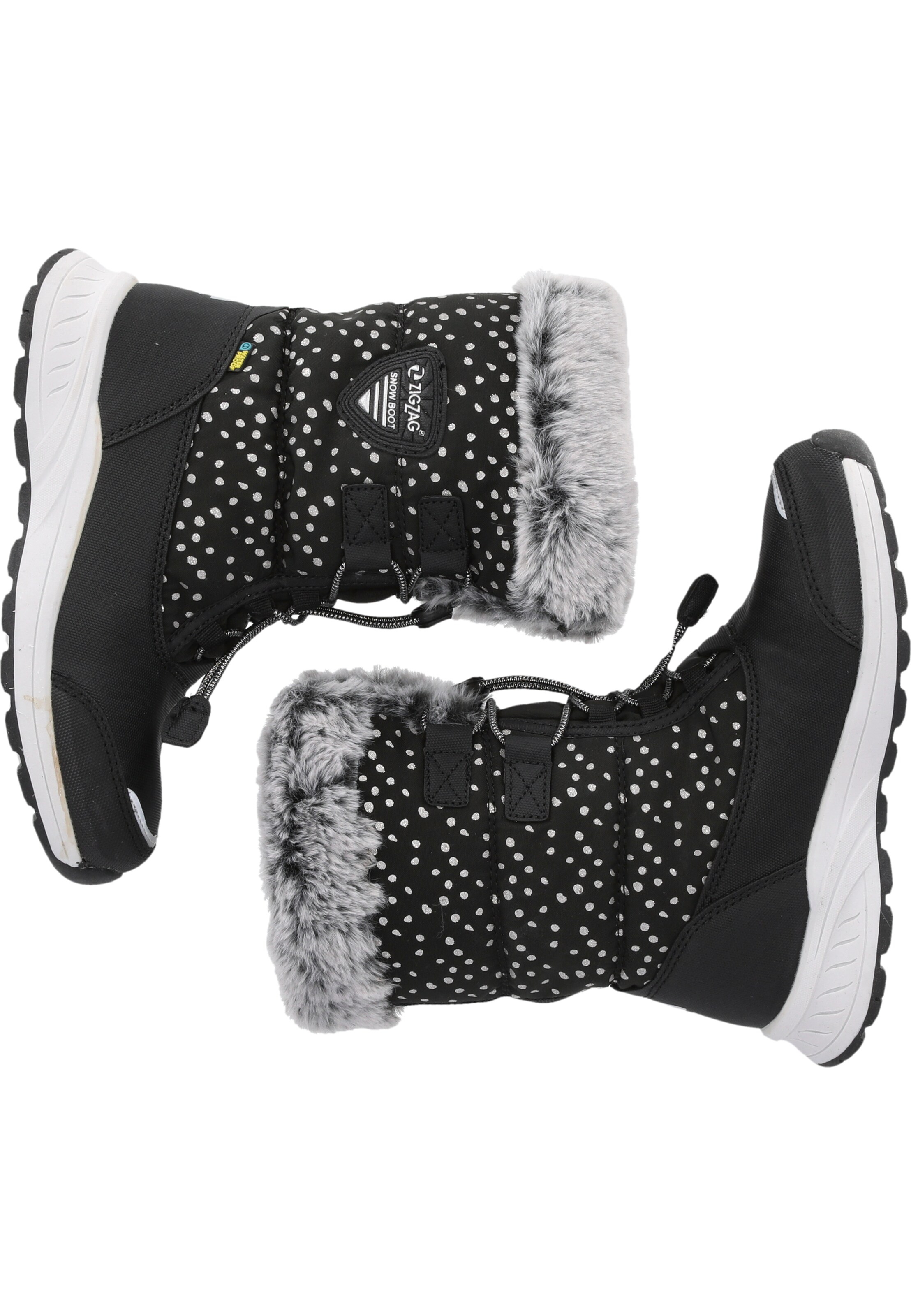 ZigZag Snow boots 'Wesend' in Black