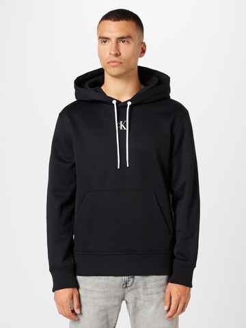 Calvin Klein Jeans Sweatshirt in Black: front