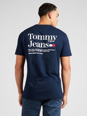 Tricou de la Tommy Jeans pe albastru