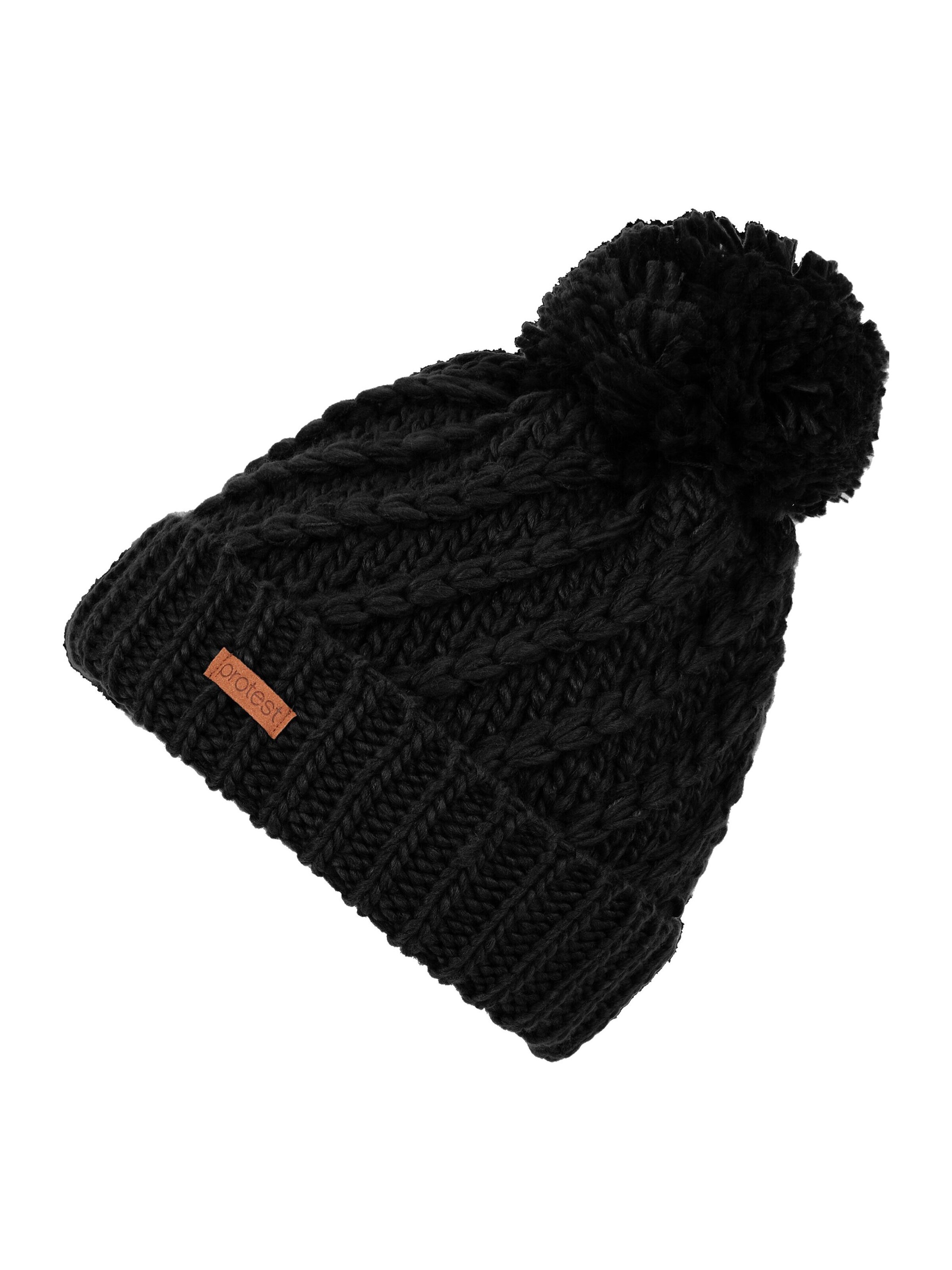 Bonnet 'PRTPaisley' PROTEST en noir : devant