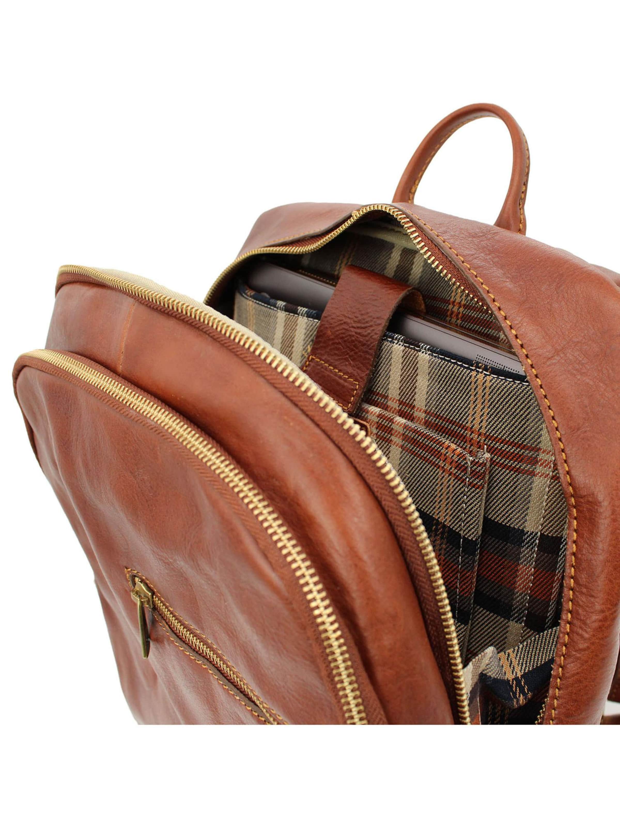 bupell Backpack 'Dante' in Brown