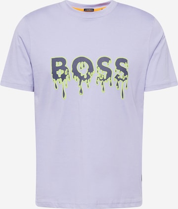 BOSS Shirt in Purple: front