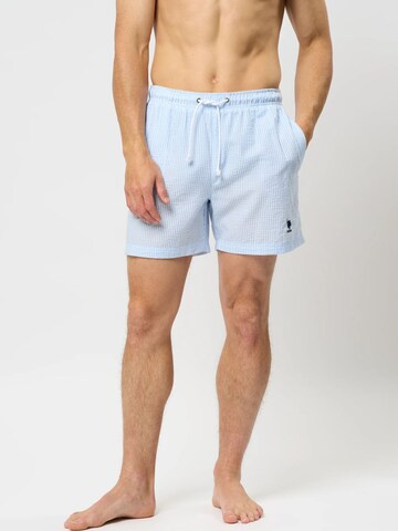 U.S. POLO ASSN. Badeshorts 'Briggs' i blå: forside