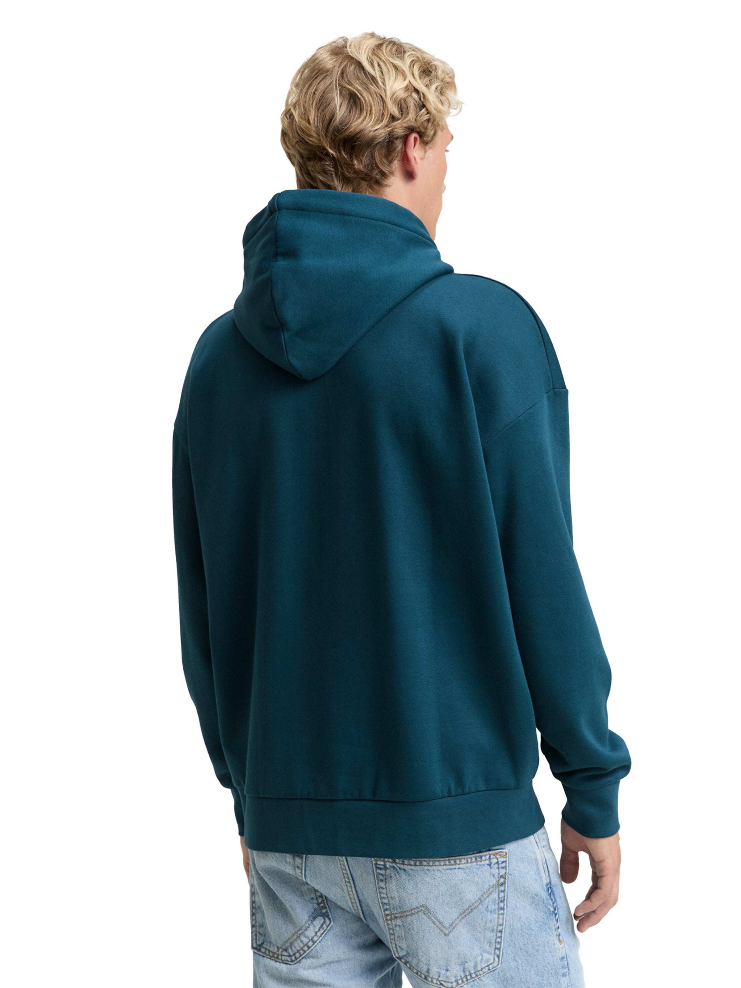 TOM TAILOR DENIM Sweatshirt i grön