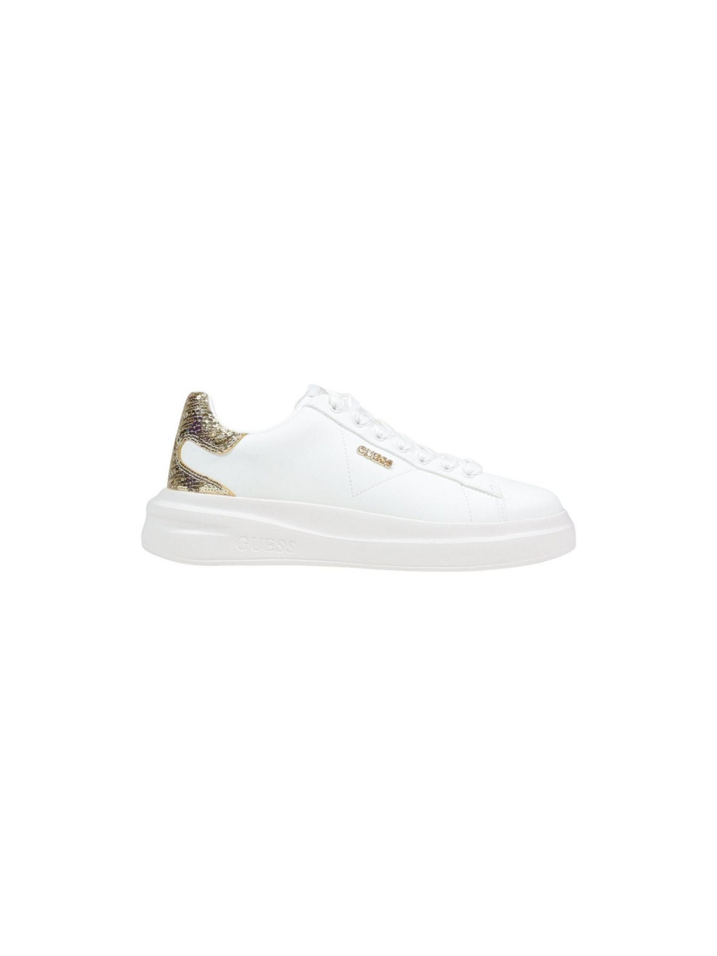 Sneaker bassa 'ELBINA10 FLFE10 ELE12' di GUESS in bianco