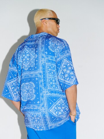 Pacemaker Regular fit Button Up Shirt 'Carlos' in Blue