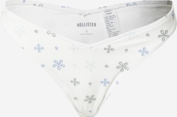 HOLLISTER Bikinihousut värissä valkoinen: etupuoli