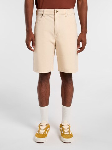 Regular Pantalon 'RIVER RANCH' DICKIES en blanc : devant