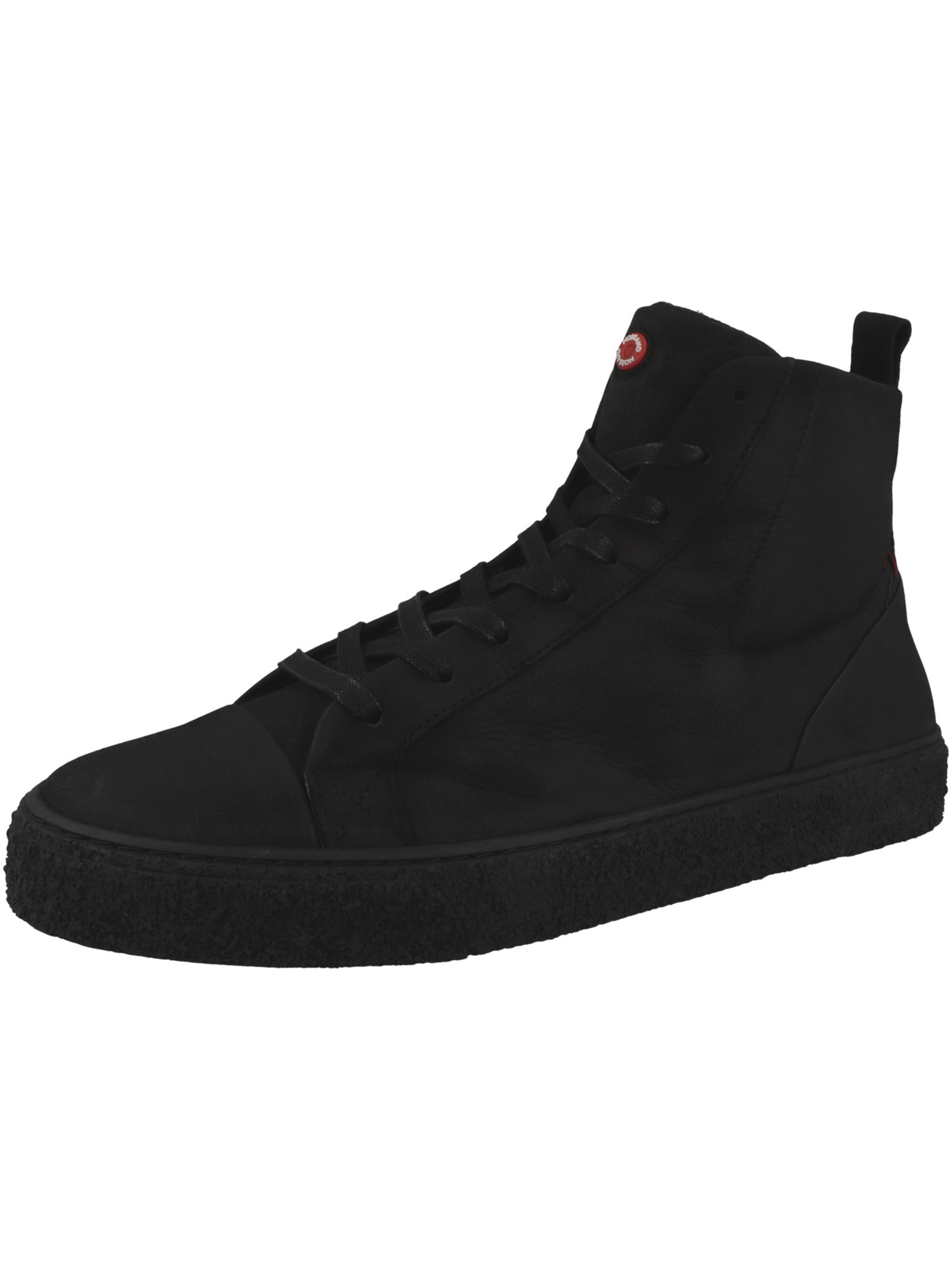 Baskets hautes 'Damp 2' NOBRAND en noir : devant