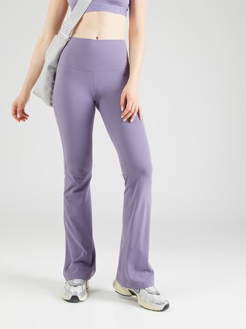 NIKE Flared Sportbroek 'ZENVY' in Lila: voorkant