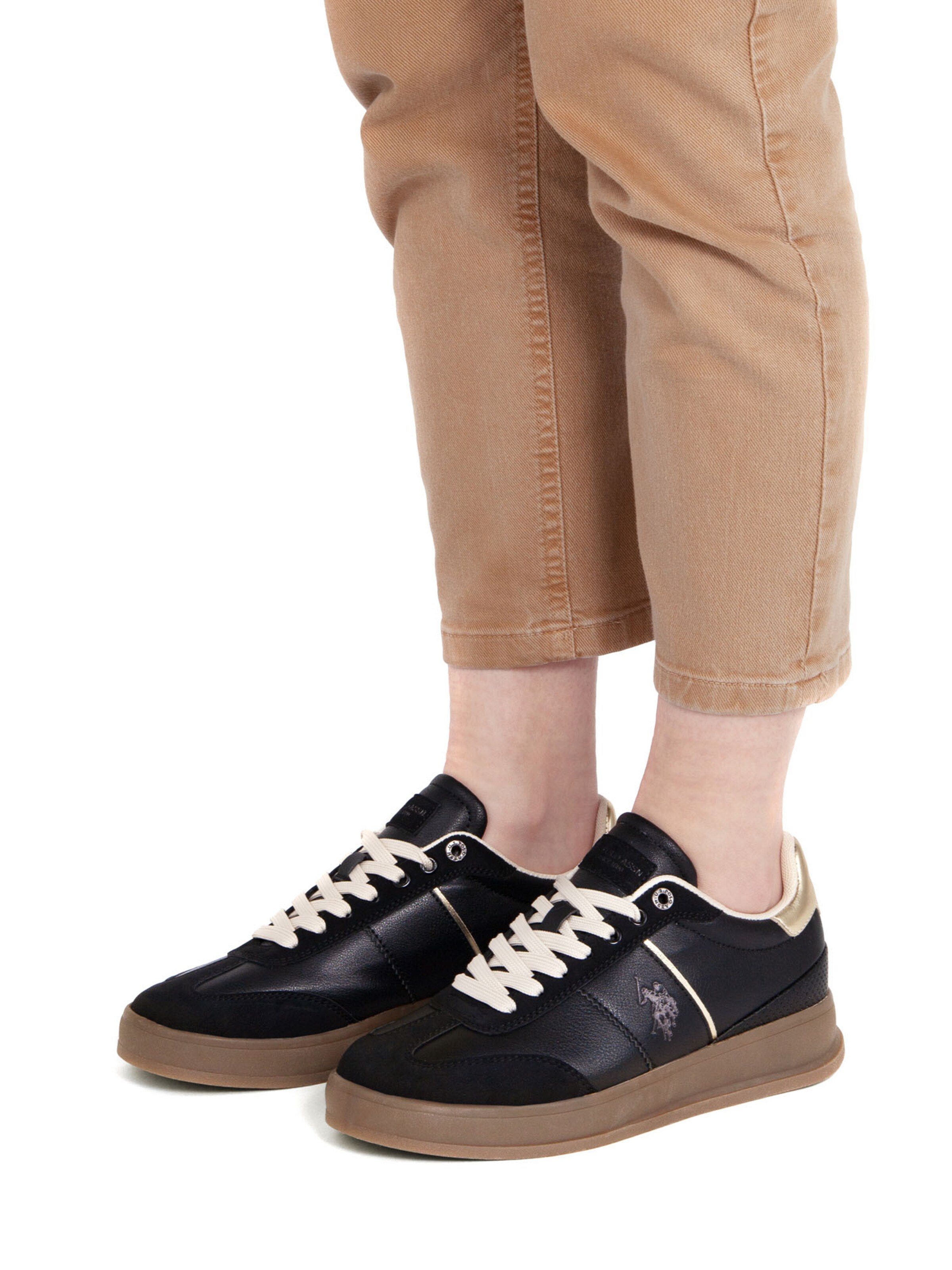Baskets basses 'Campy' US POLO ASSN. en noir