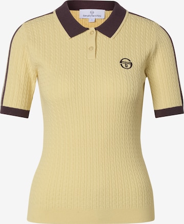 Sergio Tacchini Pullover 'Boston' in Gelb: Vorderseite
