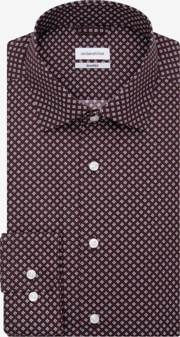 SEIDENSTICKER Slim fit Business Shirt ' Shaped ' in Red: front