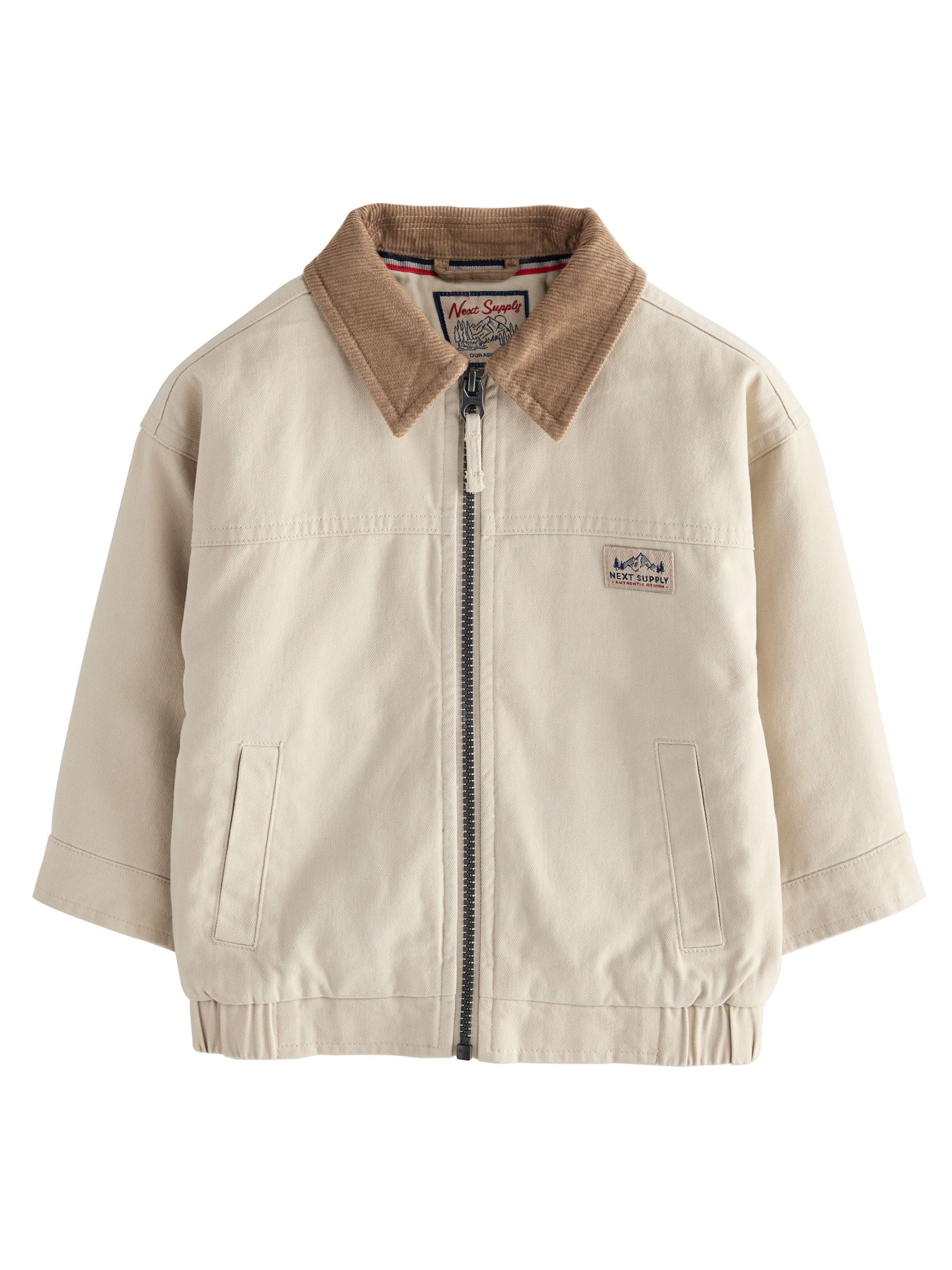 Next Φθινοπωρινό και ανοιξιάτικο μπουφάν σε μπεζ: μπροστά