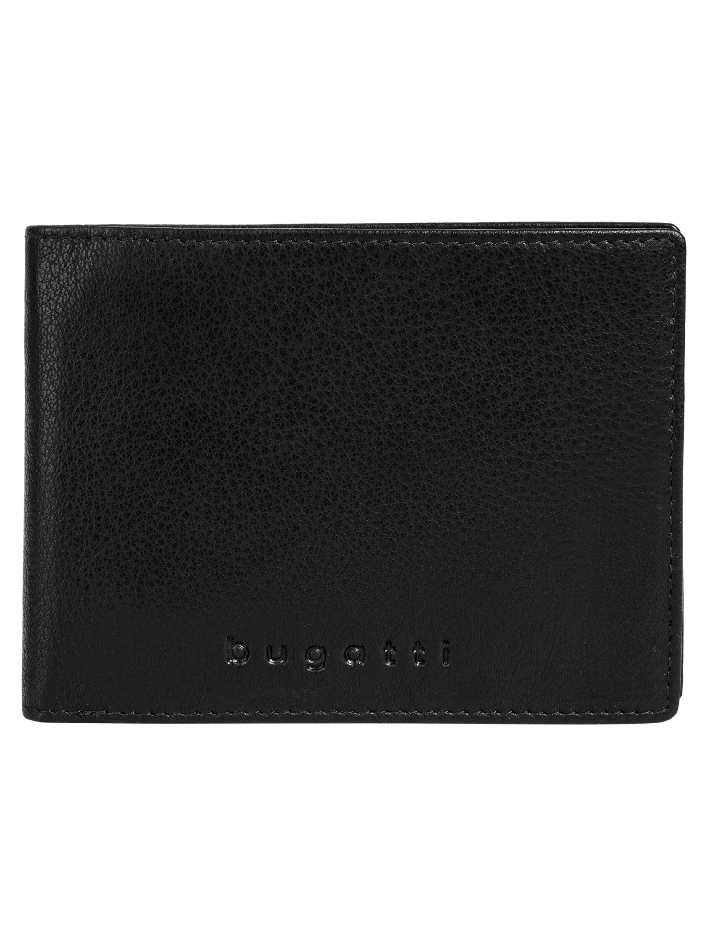 bugatti Wallet 'bugatti Geldbörse CLIFF' in Black: front