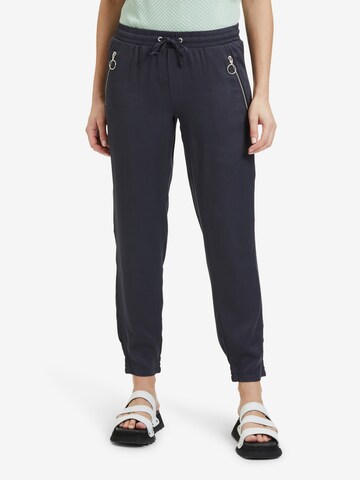 Cartoon Tapered Broek in Blauw: voorkant