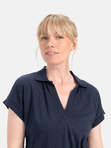 CAMEL ACTIVE Poloshirt in Blau