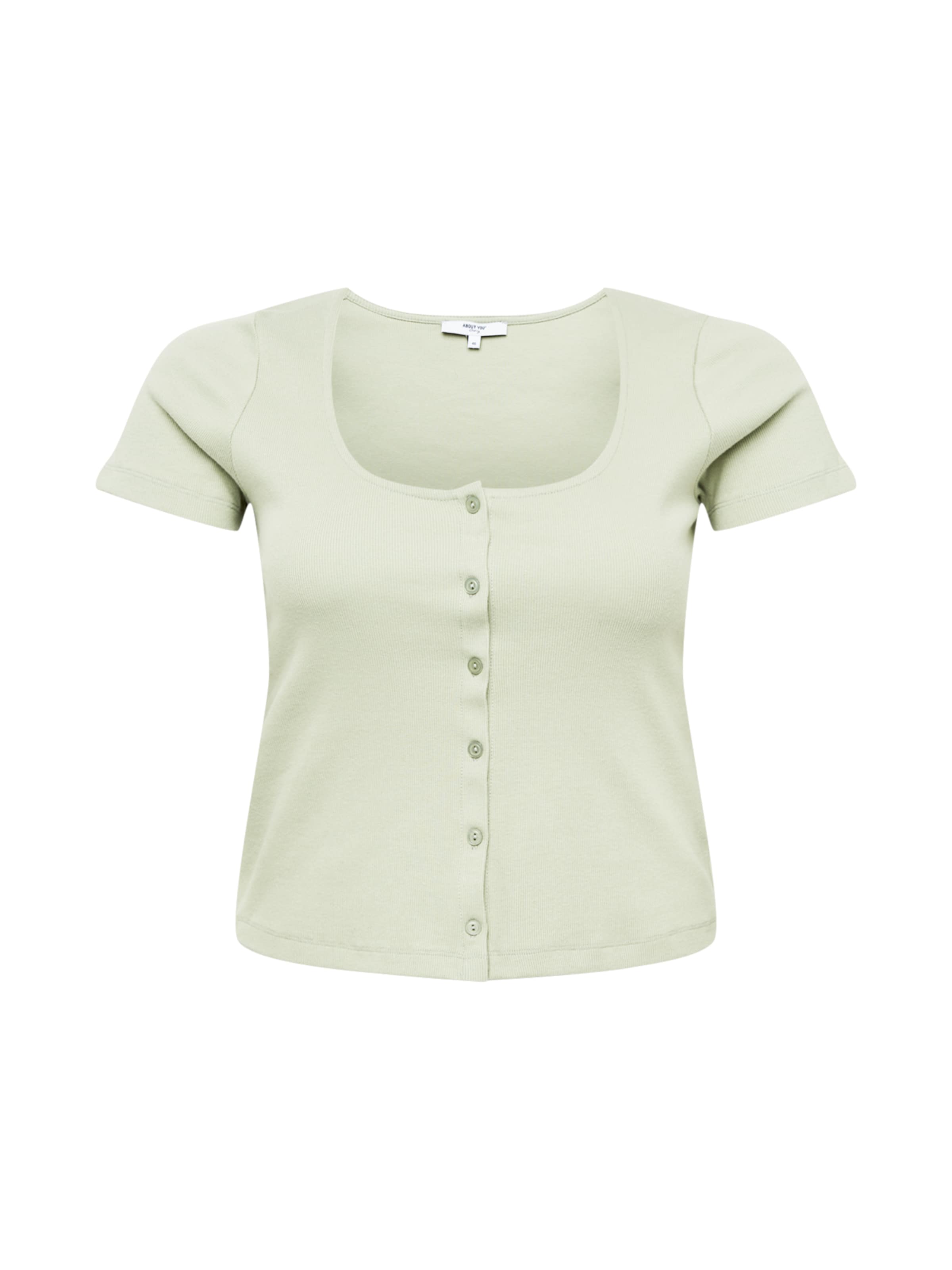 ABOUT YOU Curvy Shirt 'Samara' in Green: front