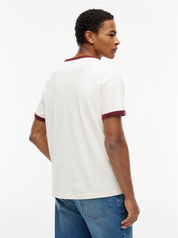 TOMMY HILFIGER Shirt 'Ringer' in White