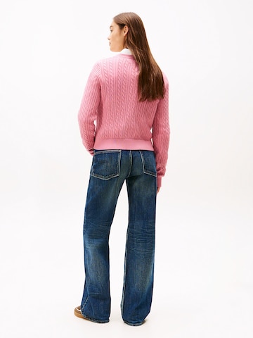 Tommy Jeans Pullover 'ESSENTIAL' in Pink