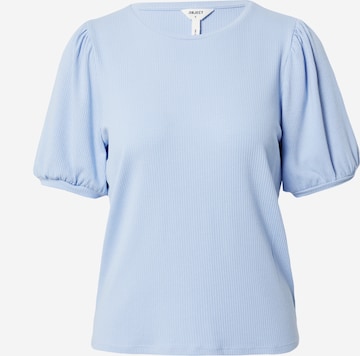 OBJECT - Camisa 'Jamie' em azul: frente