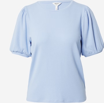 OBJECT Shirt 'Jamie' in Blauw: voorkant