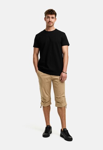 INDICODE JEANS Regular Broek in Beige