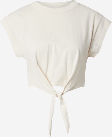 Tricou de la Champion Authentic Athletic Apparel pe alb: față