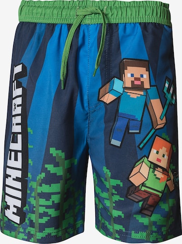 Minecraft Board Shorts 'Minecraft' in Mixed colors: front