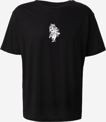 JACK & JONES Shirt 'JJMIKO' in Black: front