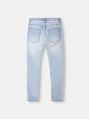 Bershka Skinny Jeans in Blauw