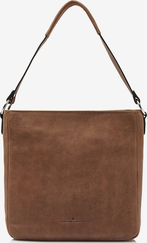 Castelijn & Beerens Shoulder Bag in Brown: front
