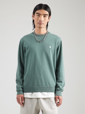 Pullover 'Madison' di Carhartt WIP in verde: frontale