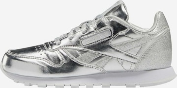 Reebok Classics Sneakers in Silver: front