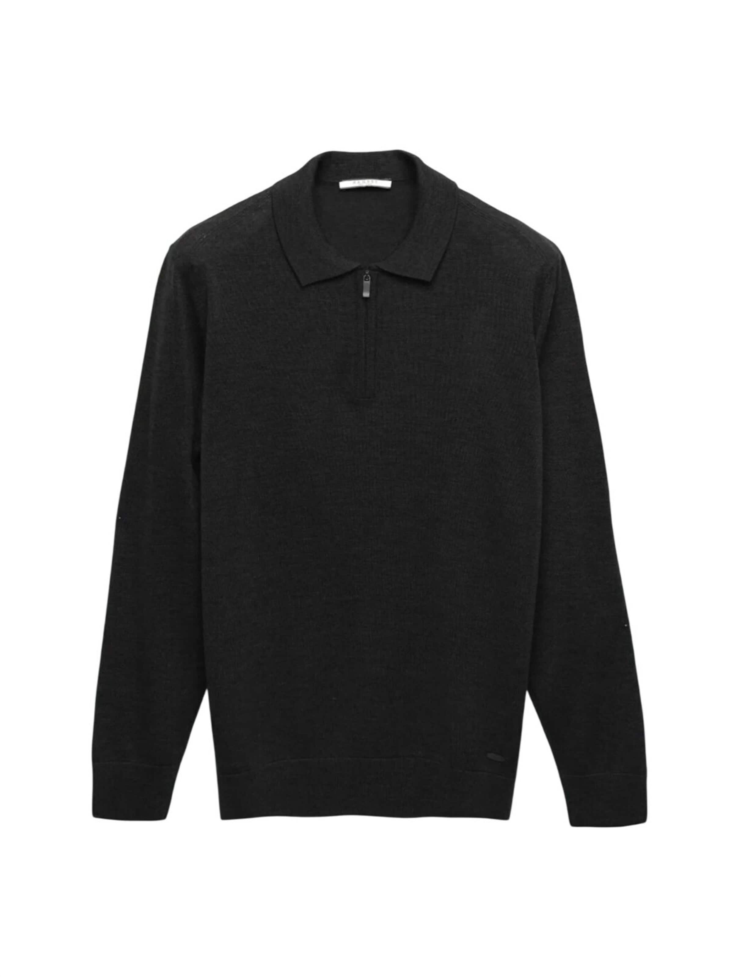 Ramsey Sweater in Black: front