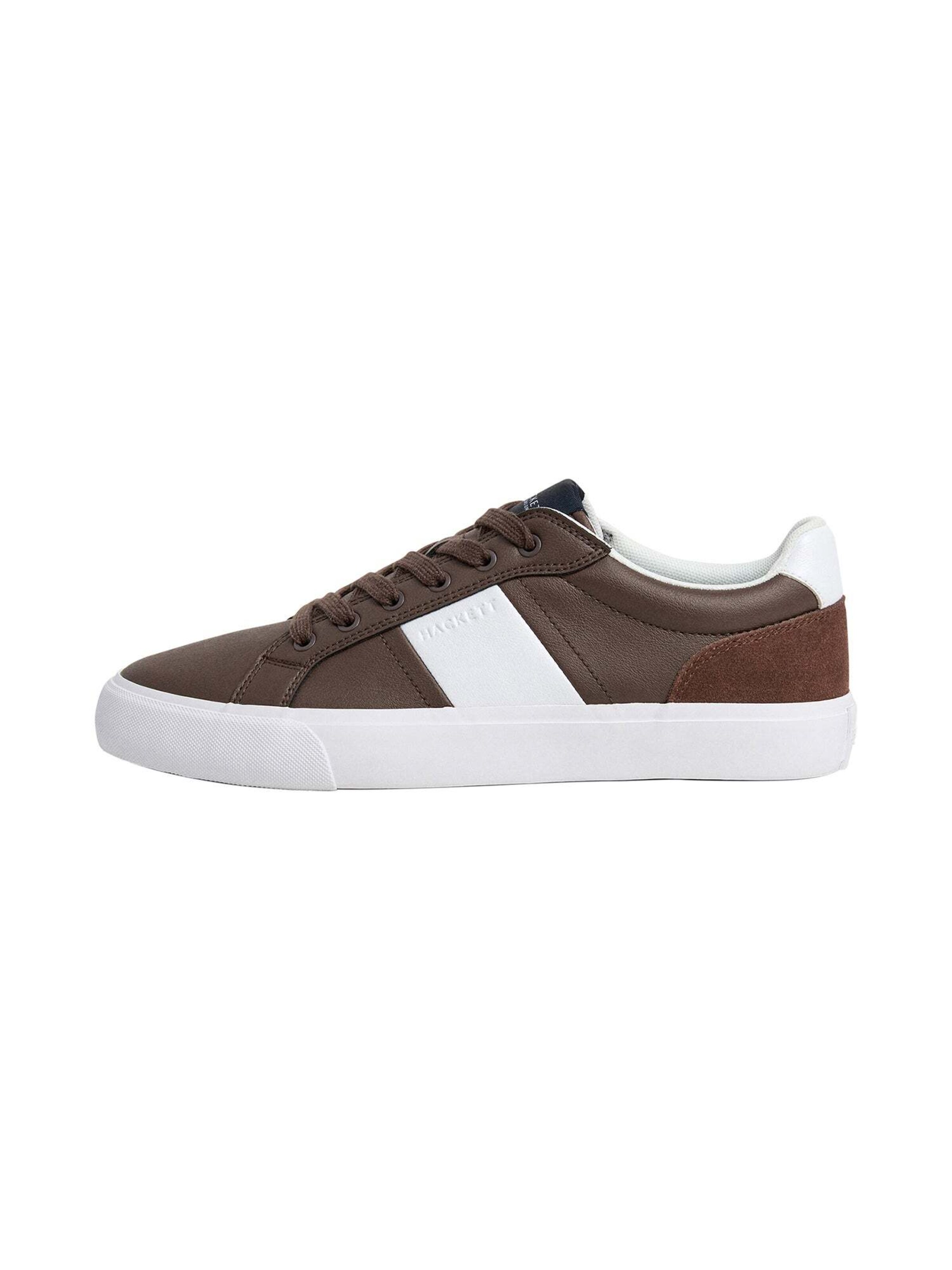 Hackett London Lace-up shoe in 40 in Brown / White, Item view
