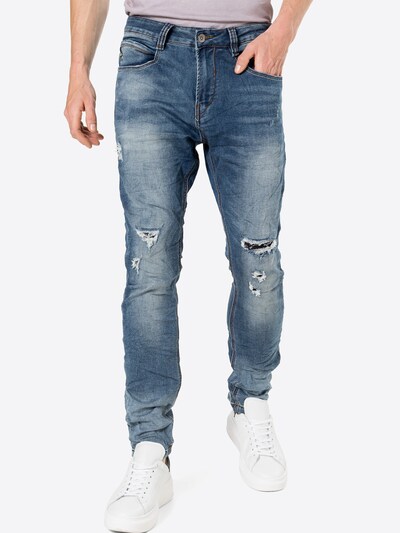 Hailys Men Jeans 'Bill' i blue denim, Modelvisning