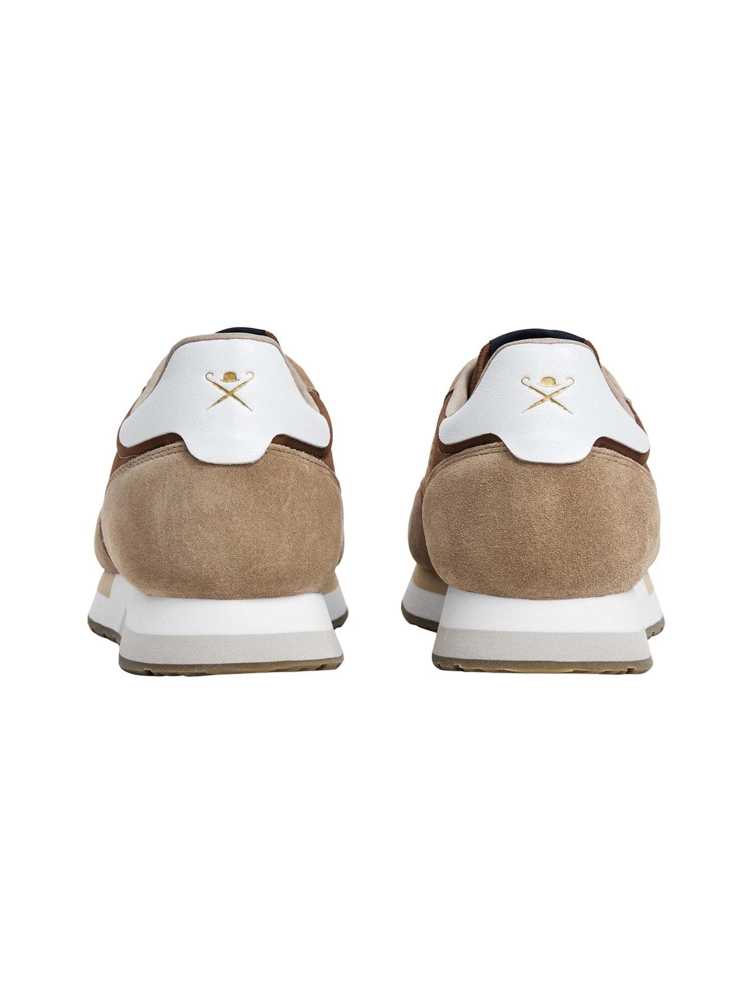 Hackett London Platform trainers in Brown