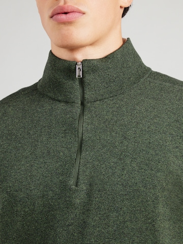 Coupe regular Pull-over 'SLHBerg' SELECTED en vert