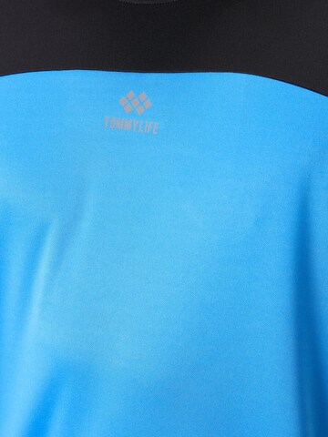 T-Shirt fonctionnel Tommy Life en bleu